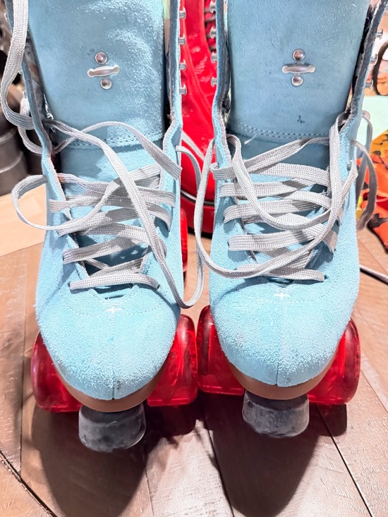 Moxi Other - Moxi Neo Jack - True Blue  Women's Suede Roller Skate Shoes. Size 7 women